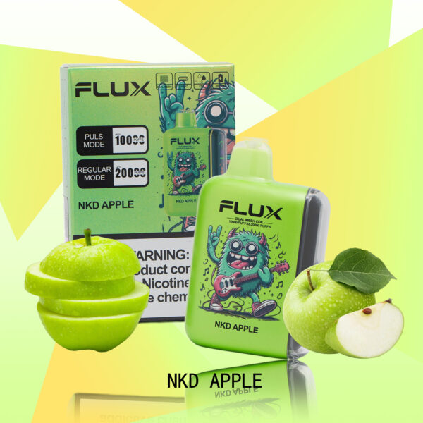 9a9889e266b70a38b34aab0187601b60 FLUX NKD APPLE 20000 PUFFS