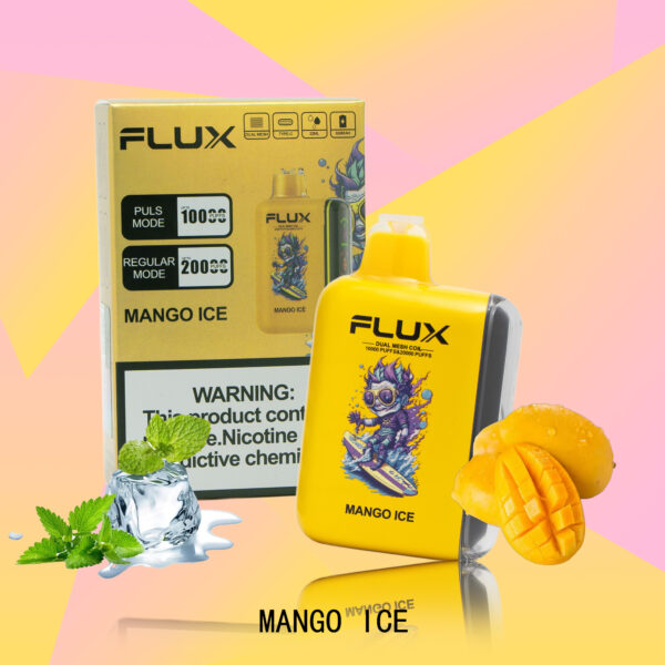 FLUX MANGO ICE 20000 PUFFS | Cheap Aussie Smokes